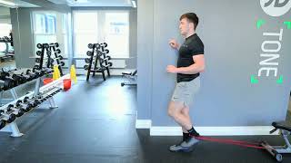 How To Do Standing Leg Extension (Banded) | Exercise Demo