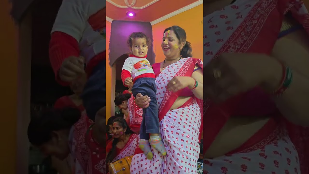 ये कौन आया होली पर 💁🤗🏠😆🌼✨👏