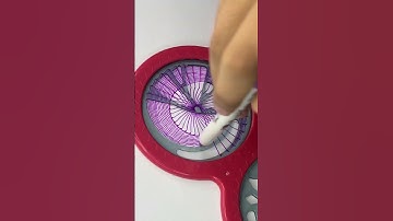 The Art of Balance: Spirograph Designs in Relaxing ASMR #art #asmr #spirograph #shorts #2025 #usa
