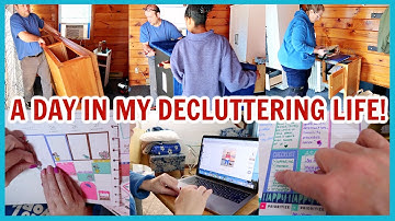 DECLUTTERING & BEING PRODUCTIVE DESPITE INJURY/CHRONIC PAIN || DAY IN THE LIFE