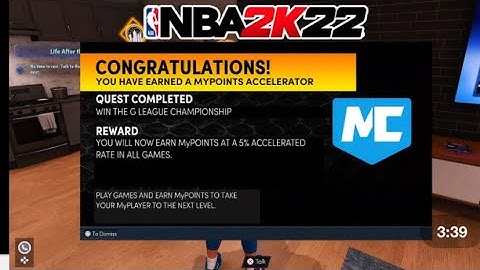 NBA2K22 NEXT GEN| HOW TO GET A PERMANENT 5% ACCELERATOR TO YOUR MYPLAYER BADGE POINTS YOU EARN!!!😳