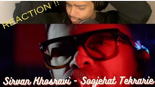 Sirvan Khosravi  Soojehat Tekrarie | Live In Tabriz  2020 (REACTION)