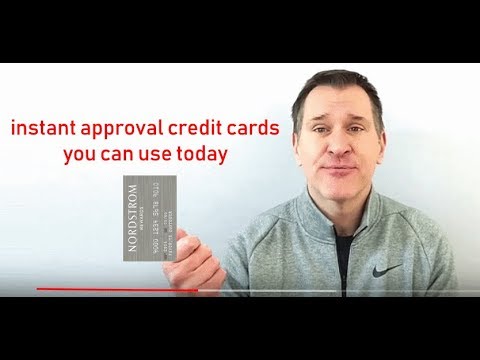 Instant Approval Credit Cards - List