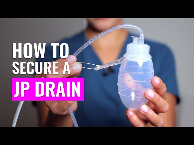 How to Secure your JP drain 