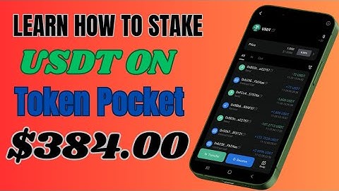 How to Stake USDT on TokenPocket (Beginner Tutorial | Step by Step Guide)