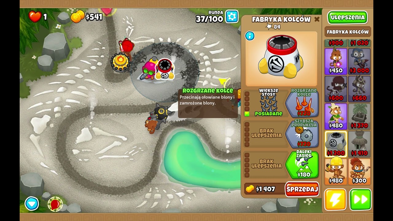 BloonsTD6 Potok [TRUDNY][Nieprzekuwalne] fail