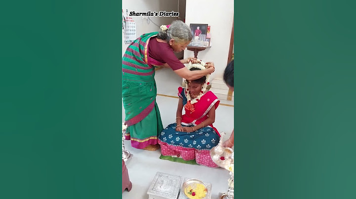 தமிழ் கலாச்சாரம் மஞ்சள் நீராட்டு விழா 💐💥 Puberty Function | Age Attend Ceremony | Village Culture