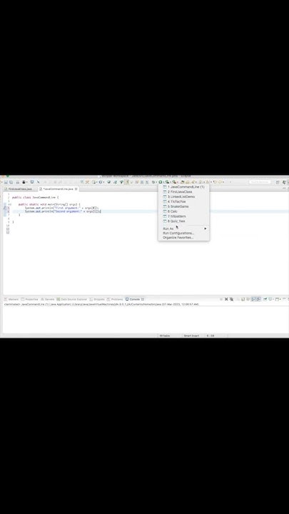 Command Line Arguments explained in 1 minute | What are Command Line ...