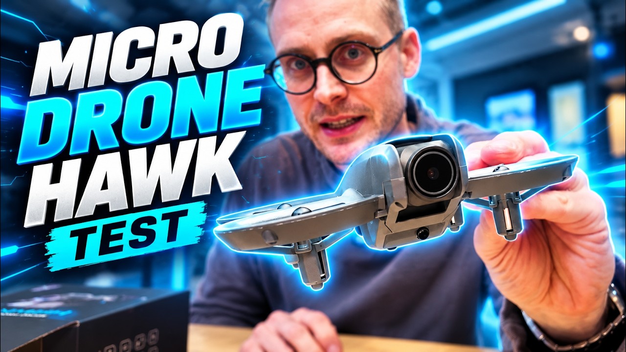 Micro Drone Hawk - En lille drone med overraskende mange funktioner! | Droner.dk