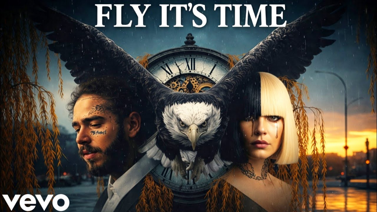 Post Malone Ft. Sia - Fly It's Time ( 2026 Official Lyrical Music Video)