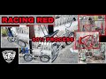 [ RAZORCOMB CYCLES ] RACING RED .Tahap pertama ,proses fitting dan tes gowes sepeda lowrider