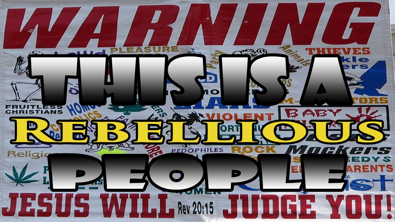 The Israelites: This is a Rebellious people 