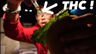 I PUT THC OIL ON MY FOOD & THIS HAPPENED