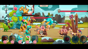 🏝️Island 11 (3-4) Dino Bash 2 Travel Thru Time Gameplay