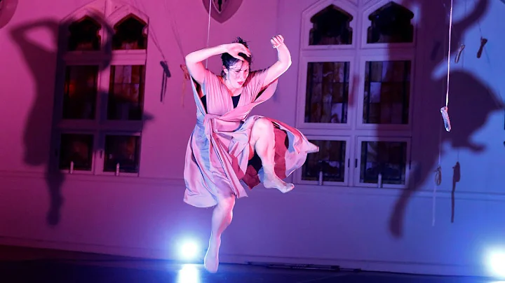 Gaga trained dancer Amy Morrow performs at Arts Mi...