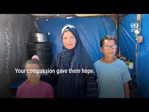 Behind every number is a life | UNRWA 2025 impact