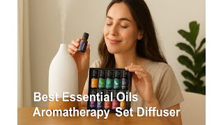 🌺 InnoGear Aromatherapy Diffuser & 10 Essential Oils Set | Best Essential Oils Aromatherapy Set 💧