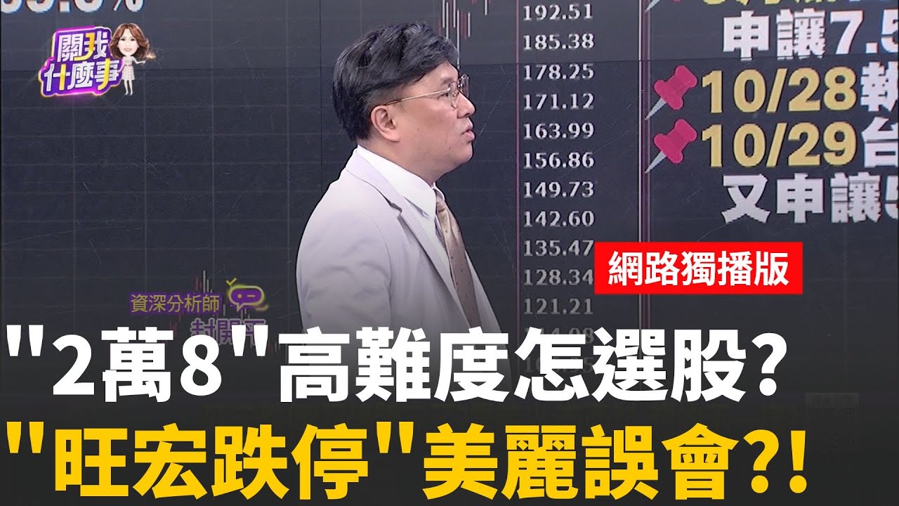 旺宏跌停!記憶體完了?看美光.南亞科..想的不一樣?