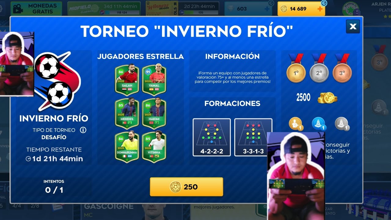 HOY JUGE UN NUEVO .TORNEO. TORNEO 