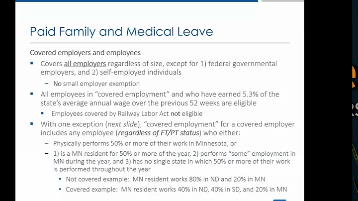 Paid Family and Medical Leave Webinar | Boyum Barenscheer