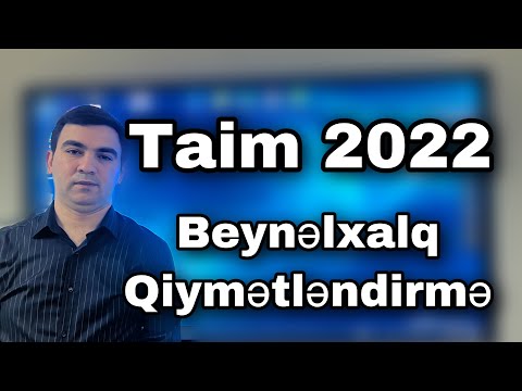 Kurikulum 2022 Beynəlxalq Qiymətləndirmə (051-580-94-28)