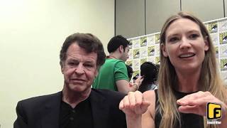 Fringe - Comic-Con 2011 Round Table Interview with John Noble & Anna Torv