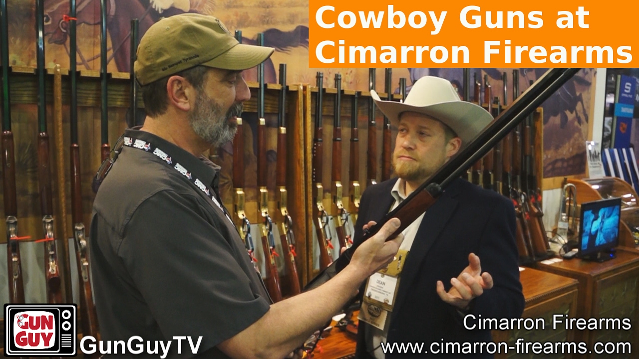 home defense home depot Cowboy Guns at Cimarron Firearms - SHOT Show Interview