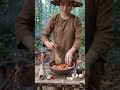 Leaf-Wrapped Grilled Pork by the Forest Stream - Bep Lang #forestcooking #slowliving #cooking #asmr