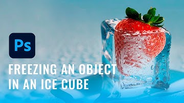 Photoshop Magic: Defrosting an Object in an Ice Cube!