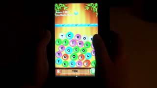 Word Drop + Kindle Fire Android App Gameplay Review screenshot 1