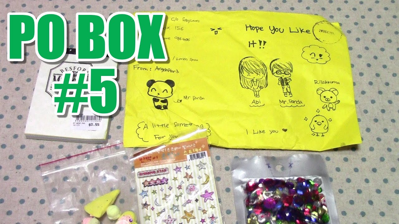 PO Box Opening 5 YouTube
