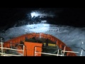 Ship in hurricane gonzalo