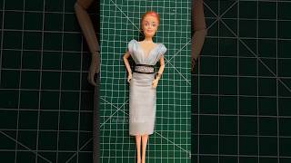 DIY Barbie Doll Dress With Mask 😷 Waste Disposable Mask Dress Up👗 5 Minutes Crafts💡#shorts #ytshorts