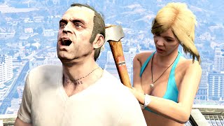 GTA V PC Tracey Kills Trevor (Editor Rockstar Movie Cinematic Short Film)