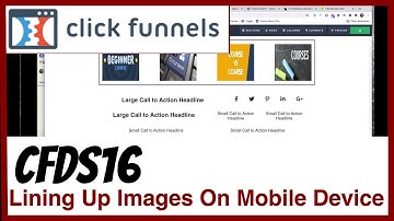 How To Line Up Images Side-By-Side and Show 2 x 2 on a Mobile Device - CFDS-16