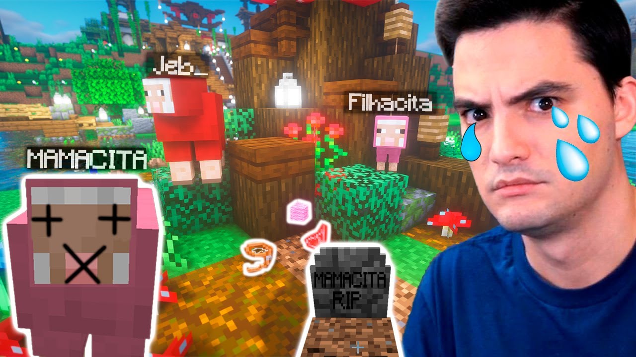 Mamacita Morreu Na Saga Minecraft Do Felipe Neto Youtube - felipe neto roblox jogando