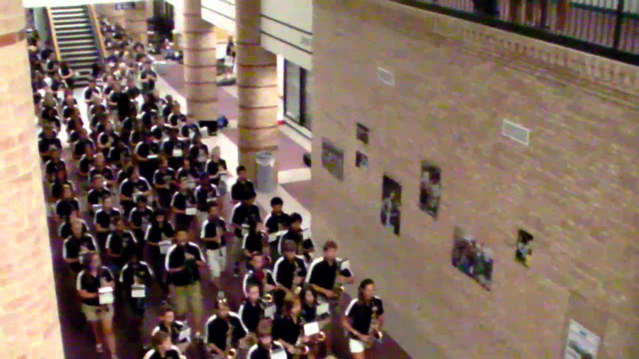 2011 Allen Escadrille Pep Rally March - YouTube