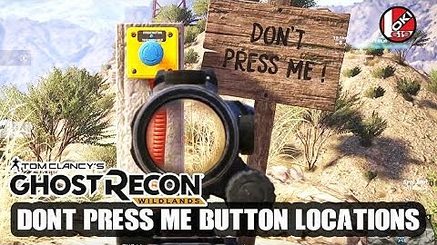Ghost Recon: Wildlands Easter Egg Button Locations