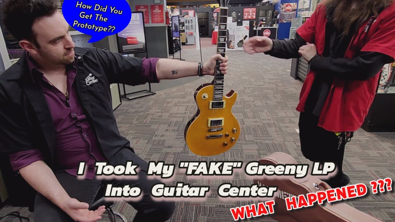 Watch Taking a FAKE Les Paul into GUITAR CENTER - What's Their Reaction? on YouTube Watch Taking a FAKE Les Paul into GUITAR CENTER - What's Their Reaction? on YouTube