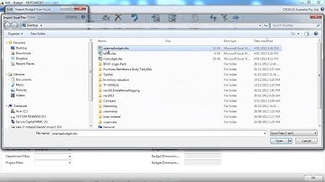How to use Dynamics NAV Create Budget Examples