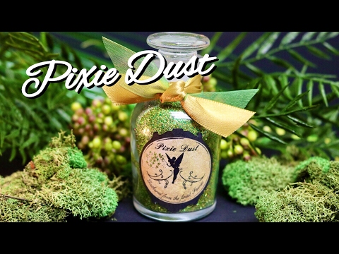 Pixie Dust : DIY Prop Bottle : Fairy Dust : Magic Glitter Potions (Tinker Bell Inspired)