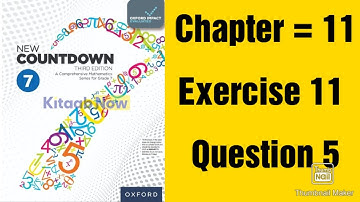 oxford new countdown book 7 third edition ||  chapter 11 || Exercise 11 || Q5 solved