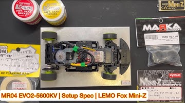 MR04 EVO2 - 5600KV | Setup at LEMO + Hard Arms Set Update!