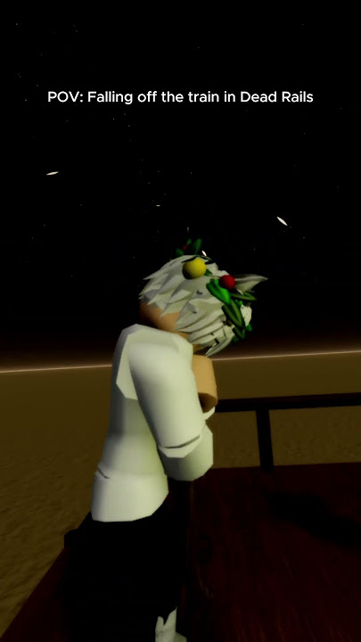 When you fall off the train in Dead Rails #kaplayz #roblox #animation