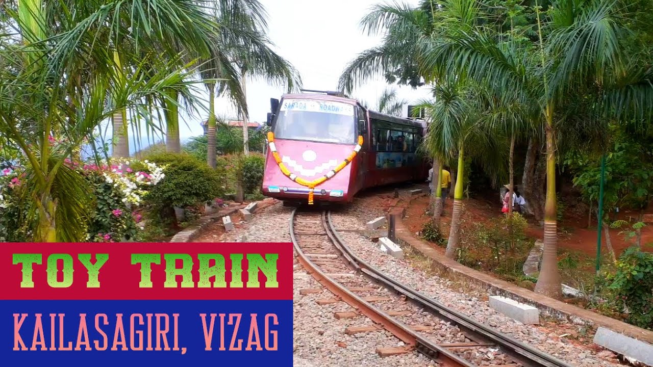 Toy train at Kailasagiri Hill, Vizag YouTube