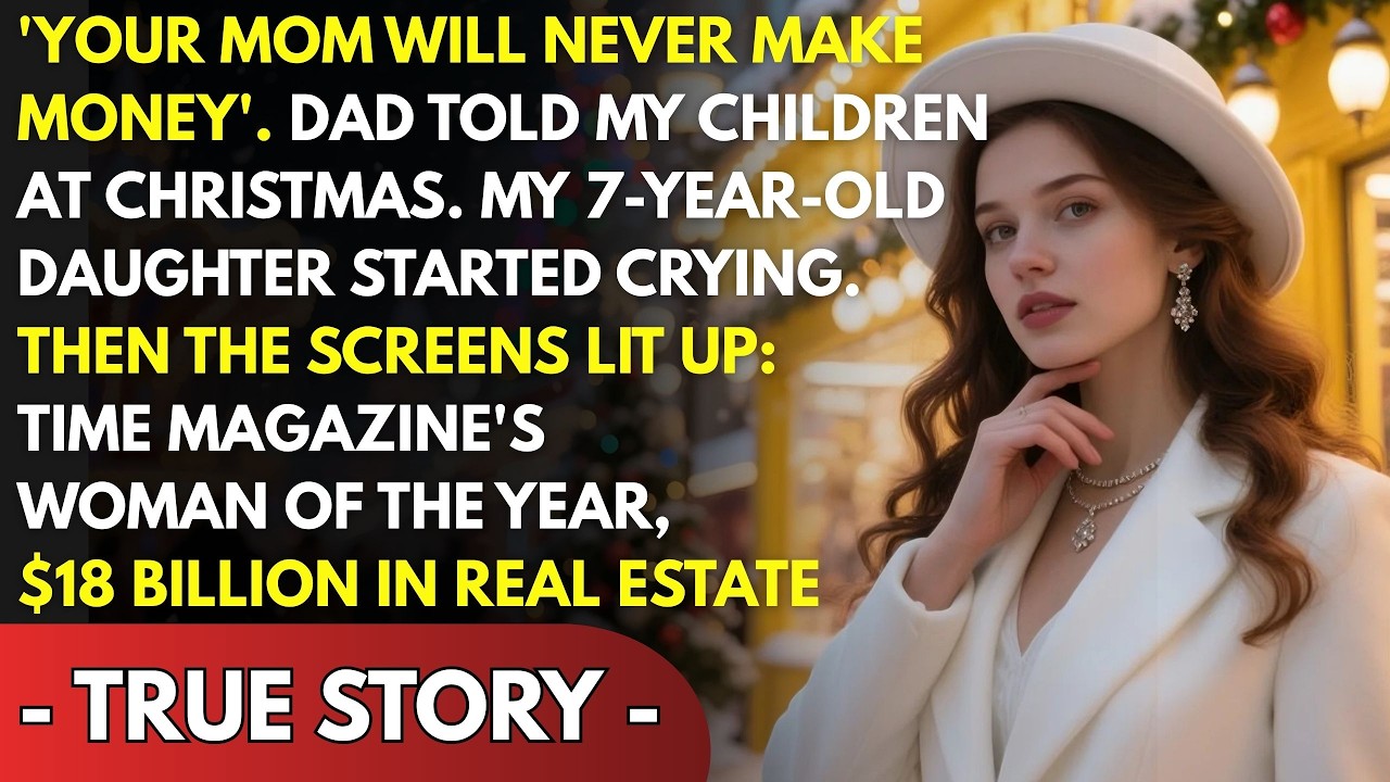 AT CHRISTMAS, MY DAD MOCKED MY “TINY MONEY” —THEN THE SCREENS LIT UP WITH MY TIME MAGAZINE FEATURE