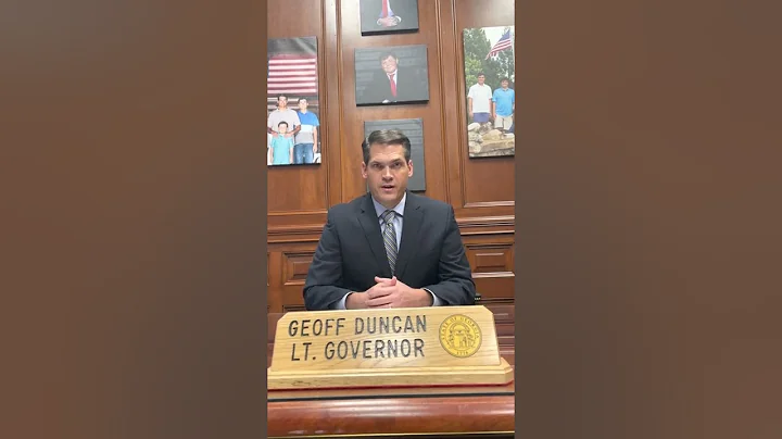 Geoff Duncan, Lieutenant Governor of Georgia speak...