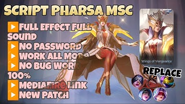 NEW Script Skin Pharsa MSC Hierophant No Password | Full Effect & Sound | Latest Patch