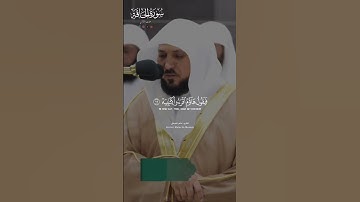‏﴿فَأَمّا مَن أوتِيَ كِتابَهُ بِيَمينِهِ فَيَقولُ...} تلاوة خاشعة من سورة الحاقة للشيخ #ماهرالمعيقلي