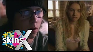 Sid Finds Cassie In Bed With Another Man - Skins